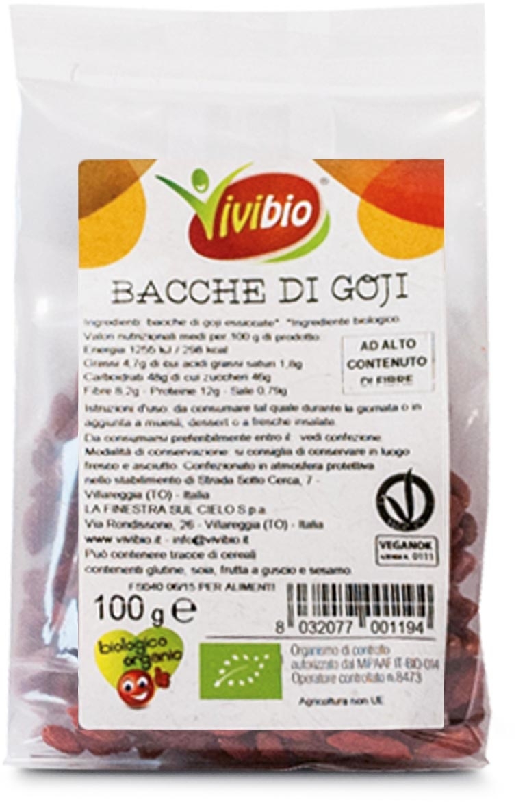 Bacche di goji Vivibio