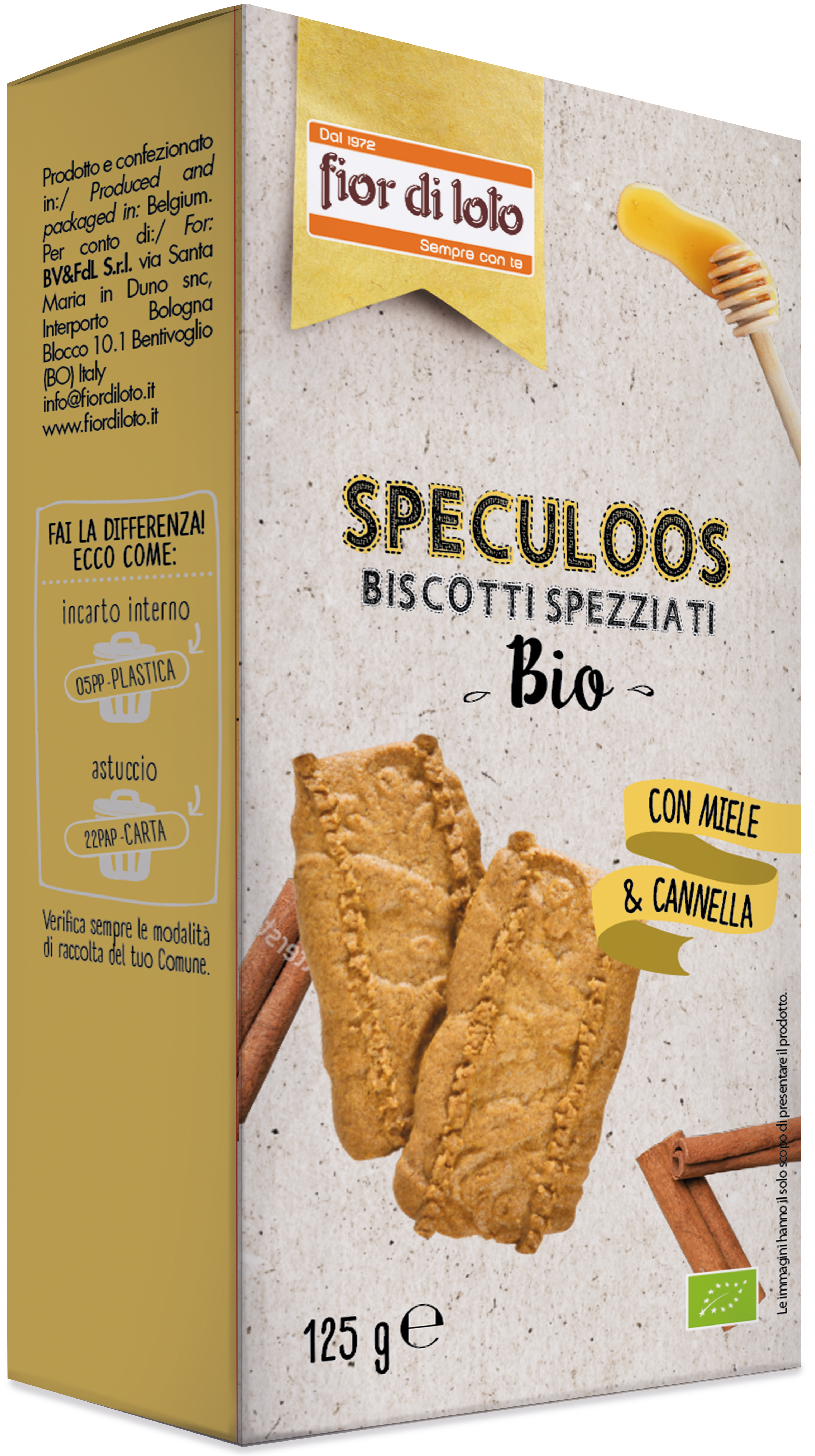 Biscotti speculoos Fior di loto