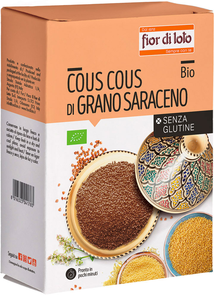 Cous cous di grano saraceno Fior di loto