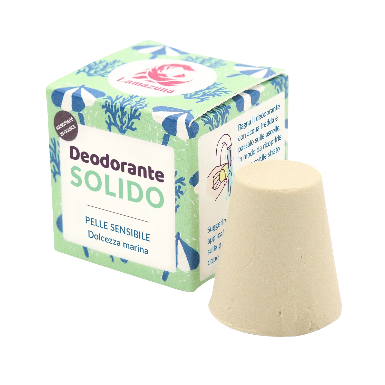 Deodorante solido dolcezza marina Lamazuna