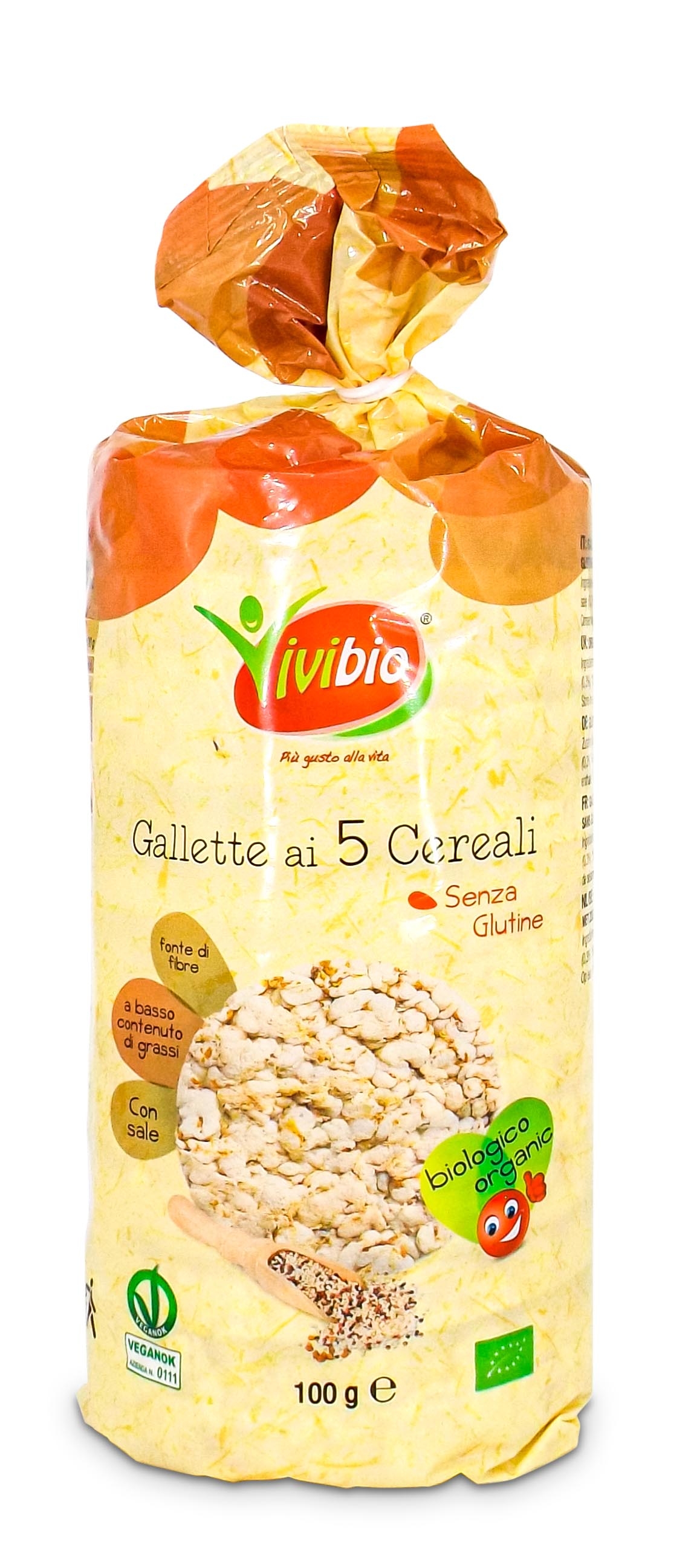 Gallette 5 cereali Vivibio
