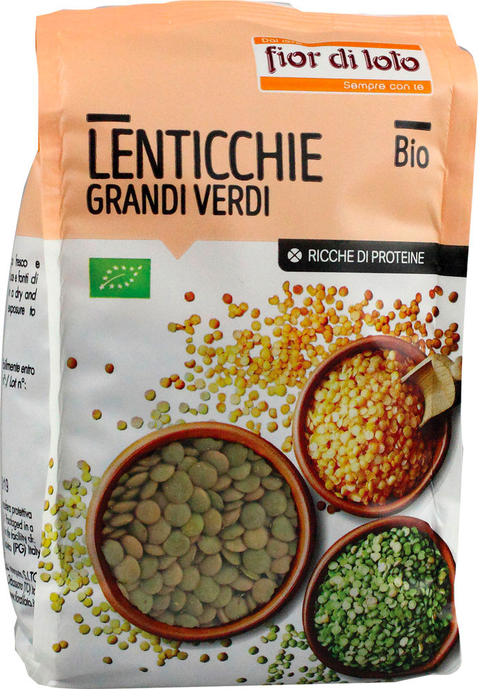 Lenticchie verdi Fior di loto