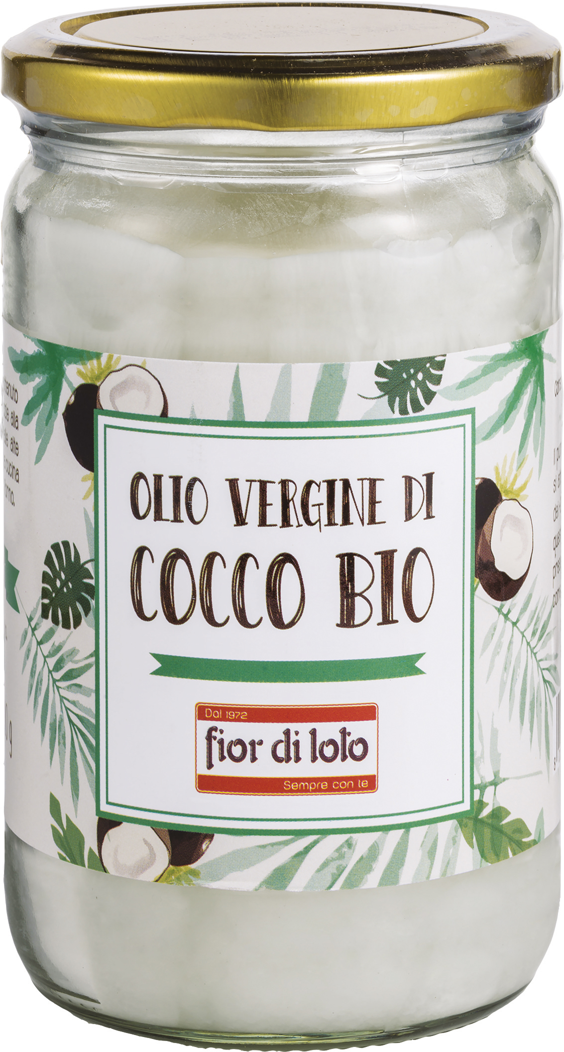 Olio vergine di cocco Fior di loto