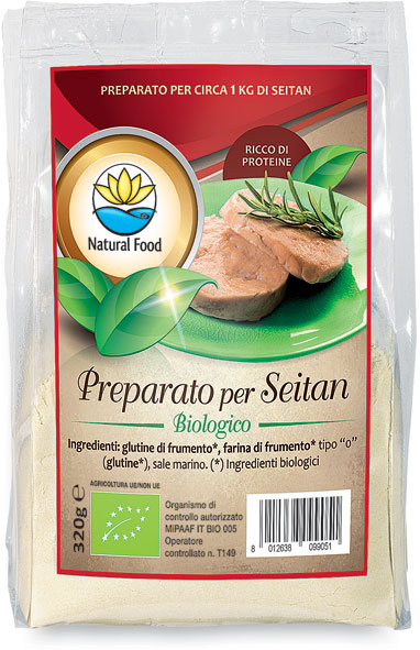 Preparato per seitan Natural food