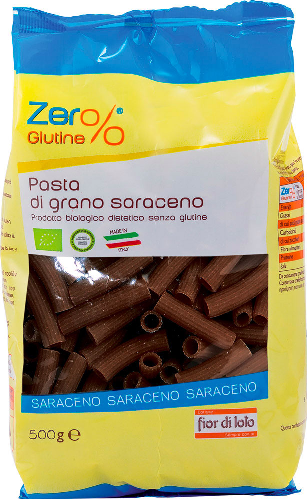 Rigatoni di grano saraceno Zer%glutine