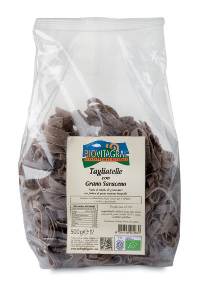 Tagliatelle nido con grano saraceno Biovitagral