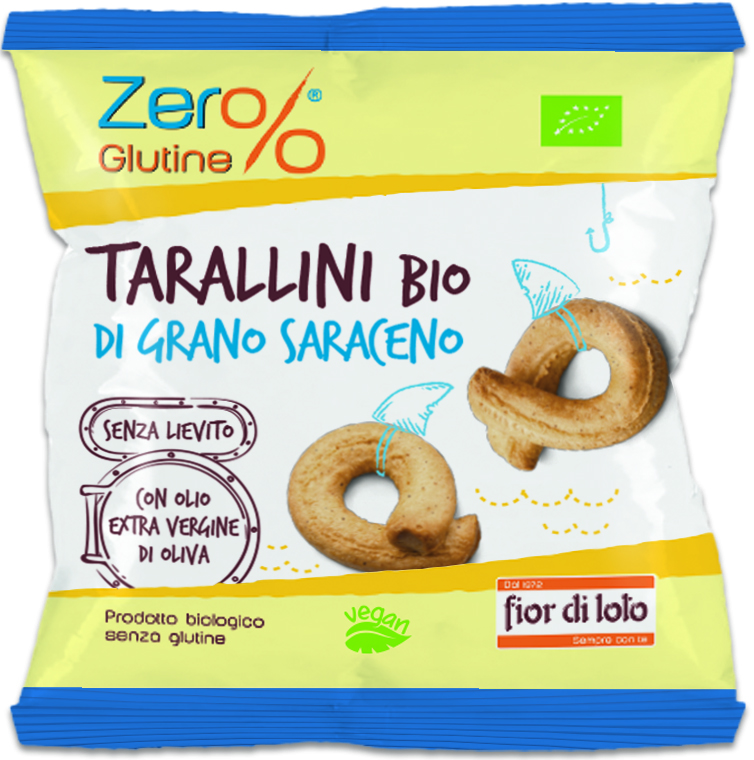 Tarallini di grano saraceno Zer%glutine