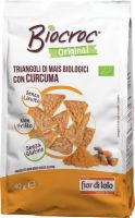 Biocroc triangoli di mais e curcuma Biocroc