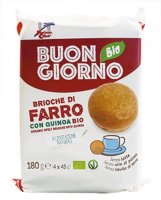 Brioche di farro con quinoa Buongiornobio