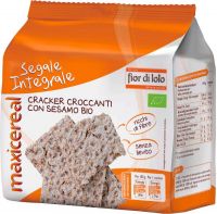 Crackers di segale integrale con sesamo Maxicereal