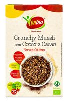 Crunchy muesli avena con cocco e cacao Vivibio