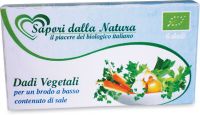Dado vegetale per brodo a basso contenuto di sale Sapori dalla natura