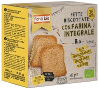 Fette biscottate integrali di frumento Fior di loto