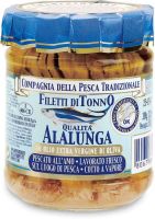 Filetti di alalunga in olio extravergine di oliva Compagnia della pesca tradizionale