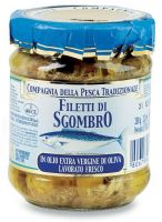 Filetti di sgombro in olio extra vergine di oliva Compagnia della pesca tradizionale