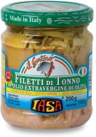 Filetti di tonno in olio extravergine di oliva Iasa il gustoso