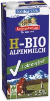 Latte parzialmente scremato uht delattosato 1,5% di grassi Berchtesgadener land