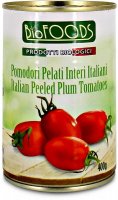 Pomodori pelati italiani Biofoods