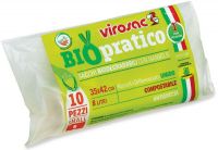 Saccopratico biodegradabile con maniglie Virosac
