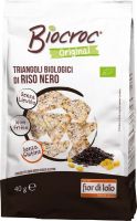 Triangoli di riso nero Biocroc