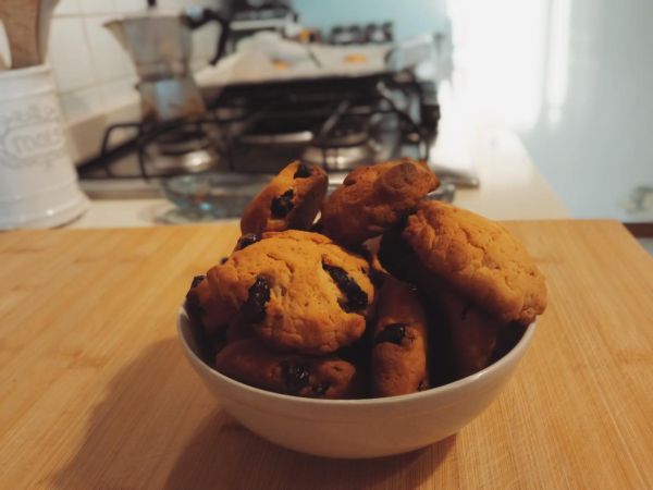 Ricetta Biscotti morbidi ai Mirtilli Rossi