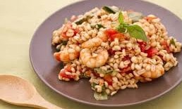 Ricetta Insalata di farro, orzo e frutti di mare