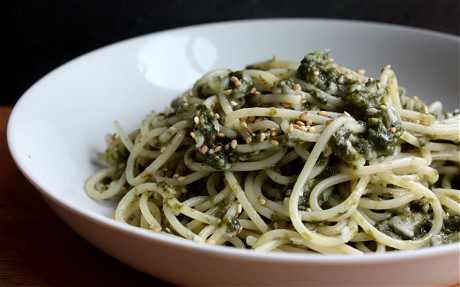 Ricetta Spaghetti con alga Nori