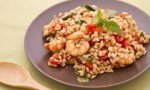 Insalata di farro, orzo e frutti di mare